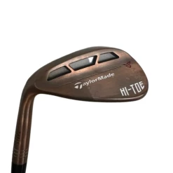 LEFTY TaylorMade Copper HI-TOE 58* Wedge, Black AMT Stiff Flex
