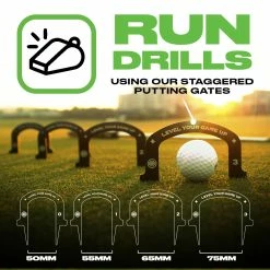 Back 2 Basics Golf The Ultimate Short Game Bundle | Pro Path Mirror + Staggered Gates + Play-Off Putting Mat -Golf Clubs Sales Store B2BPuttinggateswithStandsAmazon3 a9d76881 3351 42fe ab56 4d0a35000622