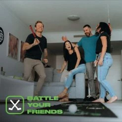 Back 2 Basics Golf The Ultimate Short Game Bundle | Pro Path Mirror + Staggered Gates + Play-Off Putting Mat -Golf Clubs Sales Store BattleYourFriends