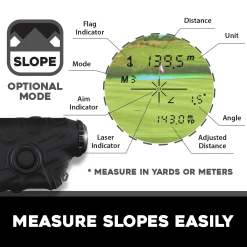 Back 2 Basics Golf ProVision Range Finder | Matte Black 11 Back 2 Basics Golf ProVision Range Finder | Matte Black -Golf Clubs Sales Store ProvisionStack5 Black