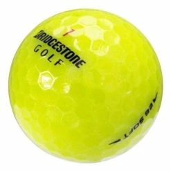 Bridgestone E6 Soft Yellow - Near Mint (4A) - 1 Dozen -Golf Clubs Sales Store br e6 soft yellow 2 ns 4