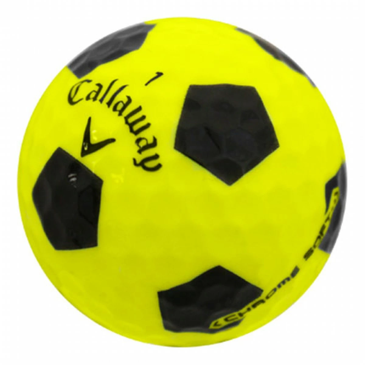 Callaway Chrome Soft Truvis Yellow And Black - Good (3A) - 1 Dozen 3 Callaway Chrome Soft Truvis Yellow And Black - Good (3A) - 1 Dozen