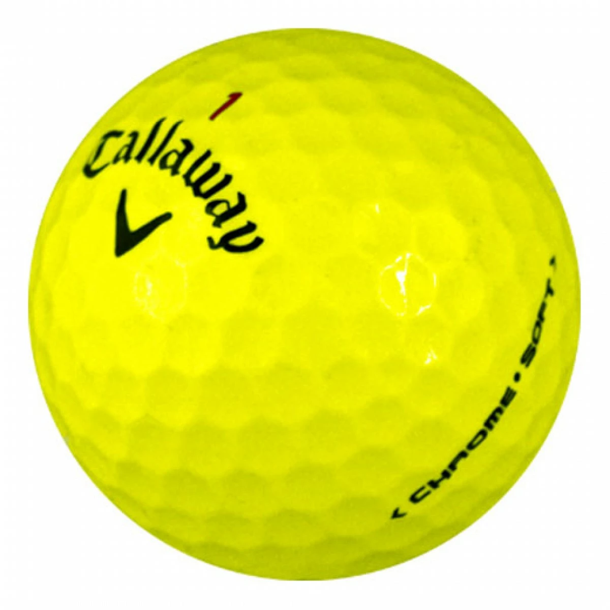 Callaway Chrome Soft Yellow - Near Mint (4A) - 1 Dozen 3 Callaway Chrome Soft Yellow - Near Mint (4A) - 1 Dozen