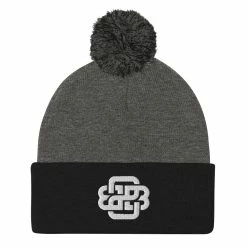 Back 2 Basics Golf "Celtic Knot" Pom Beanie