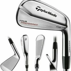 TaylorMade Tour Preferred MB Pitching Wedge, Dynamic Gold AMT X100, Golf Pride