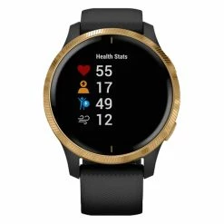 Garmin Venu GPS Watch 2019 -Golf Clubs Sales Store via0018 black gold 2 61077.1569645928