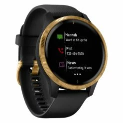 Garmin Venu GPS Watch 2019 -Golf Clubs Sales Store via0018 black gold 3 27924.1569645933